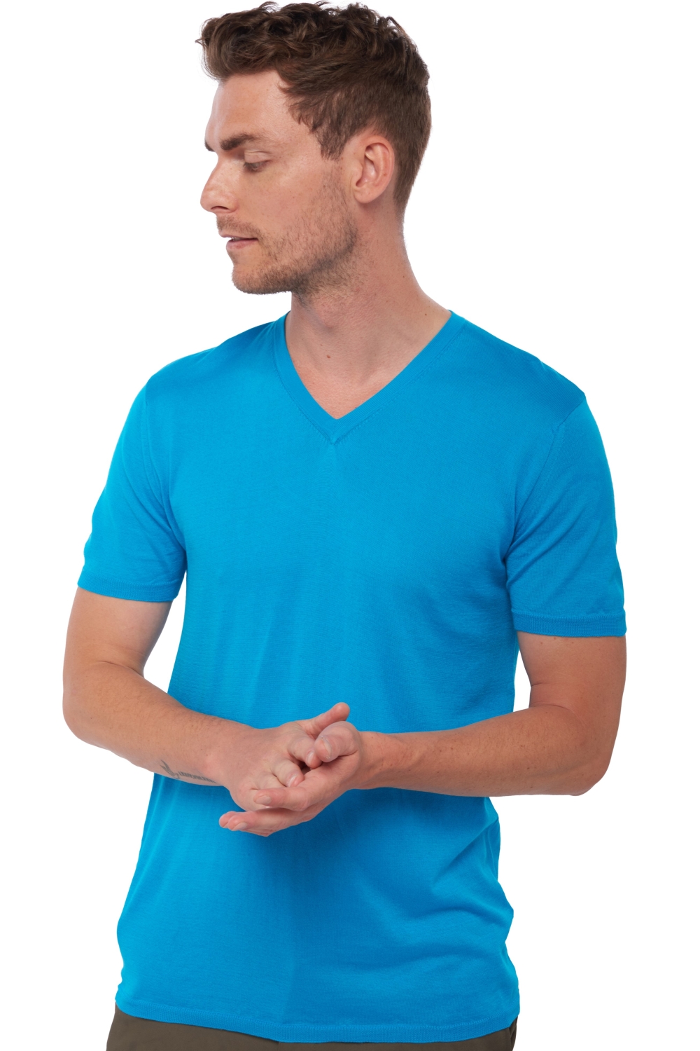 Cotton Giza 45 men michael turquoise s